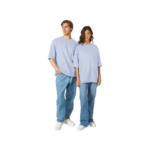 Футболка Berlin к/р оверсайз, 100% хлопок, 180гр, небесно-голубой