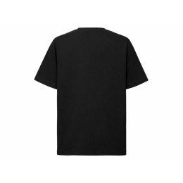 Футболка Kyoto из джерси 180 г/м2 с пич отделкой, унисекс, черный