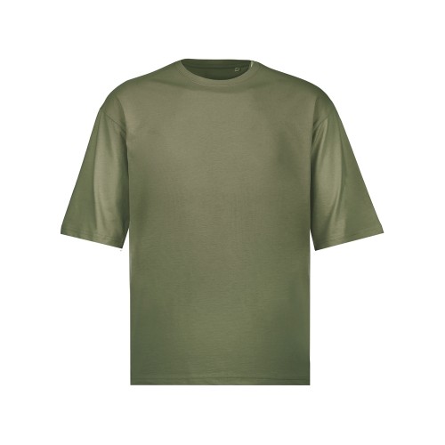 Футболка Berlin к/р оверсайз, 100% хлопок, 180гр, хаки