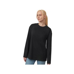 Лонгслив оверсайз «Berlin» унисекс, черный