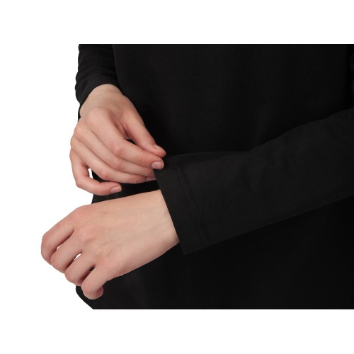 Лонгслив оверсайз «Berlin» унисекс, черный