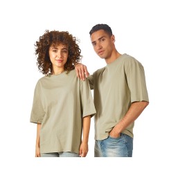 Футболка оверсайз «Liyon» унисекс, оливковый