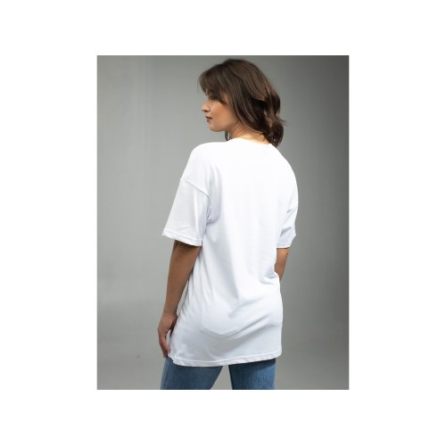 Футболка Futbitex "Evolution" Оверсайз (46(S), Белый)