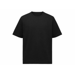 Футболка Kyoto из джерси 180 г/м2 с пич отделкой, унисекс, черный