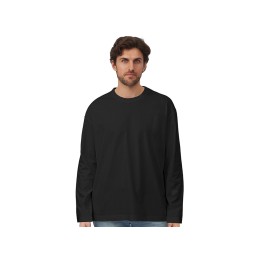 Лонгслив оверсайз «Berlin» унисекс, черный