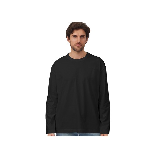 Лонгслив оверсайз «Berlin» унисекс, черный