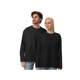 Лонгслив оверсайз «Berlin» унисекс, черный