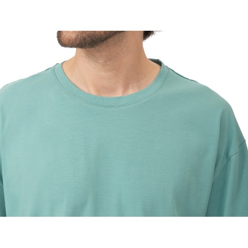 Футболка оверсайз «Vienna» унисекс , припылено-бирюзовый