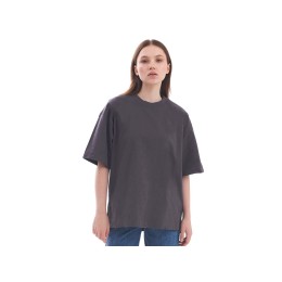 Футболка оверсайз «Beta.01» унисекс, темно-серый