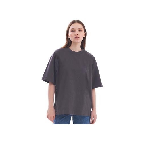 Футболка оверсайз «Beta.01» унисекс, темно-серый