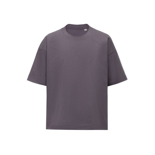 Футболка оверсайз «Beta.01» унисекс, темно-серый