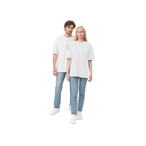 Футболка оверсайз «Vienna» унисекс , белый