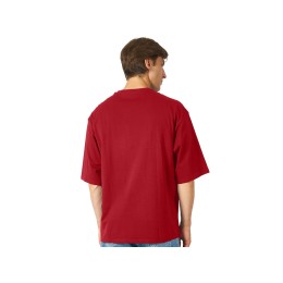 Футболка Berlin к/р оверсайз, 100% хлопок, 180гр, красный