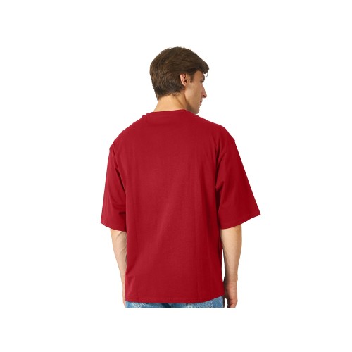 Футболка Berlin к/р оверсайз, 100% хлопок, 180гр, красный