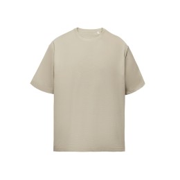 Футболка Kyoto из джерси 180 г/м2 с пич отделкой, унисекс, оливковый