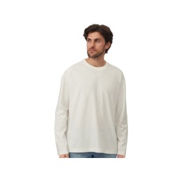 Лонгслив оверсайз «Berlin» унисекс, молочный