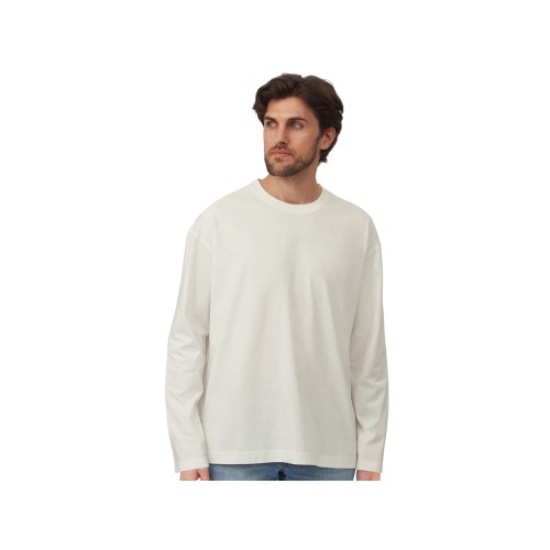 Лонгслив оверсайз «Berlin» унисекс, молочный