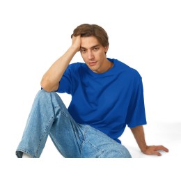 Футболка Berlin к/р оверсайз, 100% хлопок, 180гр, классический синий