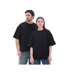 Футболка оверсайз «Beta.01» унисекс, черный