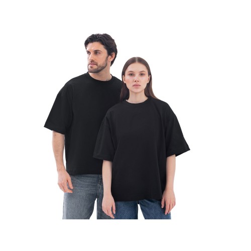 Футболка оверсайз «Beta.01» унисекс, черный