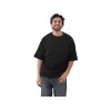 Футболка Kyoto из джерси 180 г/м2 с пич отделкой, унисекс, черный