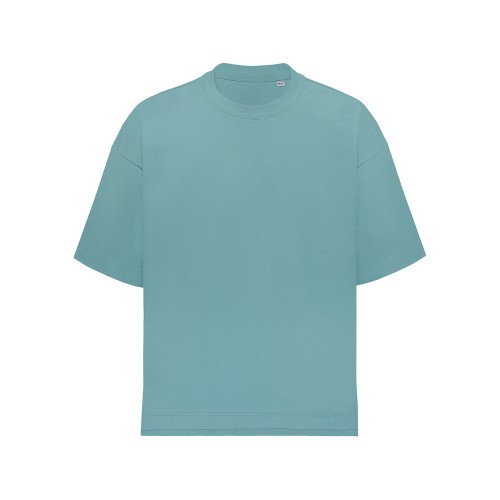 Футболка оверсайз «Beta.01» унисекс, пыльный бирюзовый