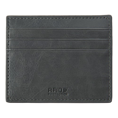 Картхолдер для 6 пластиковых карт с RFID-защитой "Fabrizio", серый