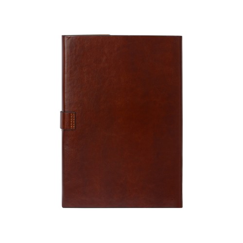 Бизнес-блокнот А5 с клапаном «Fabrizio», 80 листов, коричневый