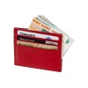 Картхолдер для 6 пластиковых карт с RFID-защитой "Fabrizio", красный