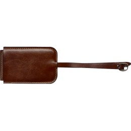 Багажная бирка из PU Fabrizio, коричневый