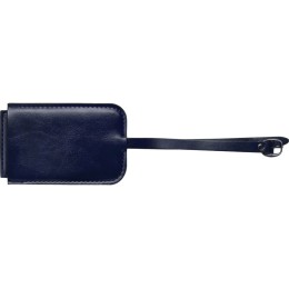 Багажная бирка из PU Fabrizio, синий