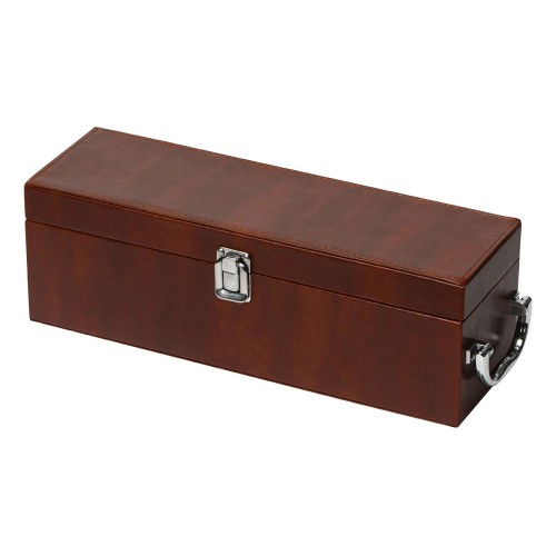 Набор аксессуаров для вина в подарочной коробке «Fabrizio», коричневый