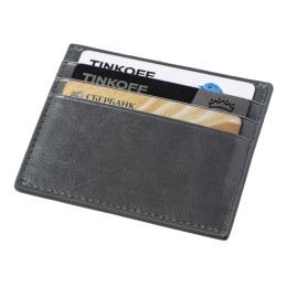 Картхолдер для 6 пластиковых карт с RFID-защитой "Fabrizio", серый