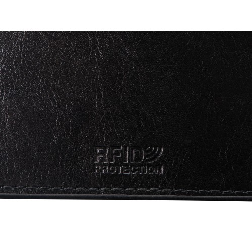 Картхолдер для 6 пластиковых карт с RFID-защитой "Fabrizio", черный