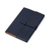 Бизнес-блокнот А5 с клапаном «Fabrizio» с ручкой, синий