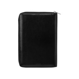 Бизнес-блокнот на молнии А5 «Fabrizio», 80 листов, черный