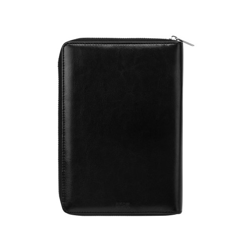 Бизнес-блокнот на молнии А5 «Fabrizio», 80 листов, черный