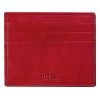 Картхолдер для 6 пластиковых карт с RFID-защитой "Fabrizio", красный