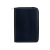 Бизнес-блокнот на молнии А5 «Fabrizio», 80 листов, темно-синий