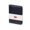 Бизнес-блокнот на молнии А5 «Fabrizio» с RFID защитой и ручкой, синий