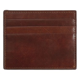 Картхолдер для 6 пластиковых карт с RFID-защитой "Fabrizio", коричневый