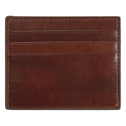 Картхолдер для 6 пластиковых карт с RFID-защитой "Fabrizio", коричневый