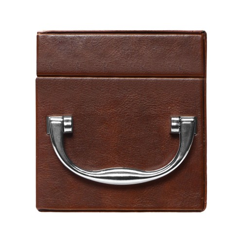 Набор аксессуаров для вина в подарочной коробке «Fabrizio», коричневый