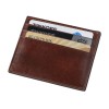Картхолдер для 6 пластиковых карт с RFID-защитой "Fabrizio", коричневый