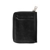 Картхолдер на молнии для 8 пластиковых карт с RFID защитой "Fabrizio", черный