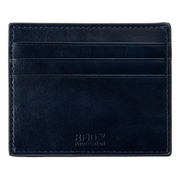 Картхолдер для 6 пластиковых карт с RFID-защитой "Fabrizio", синий