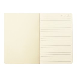 Блокнот А5 в бумажной обложке, белый