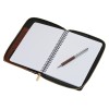 Бизнес-блокнот на молнии А5 «Fabrizio» с RFID защитой и ручкой, коричневый