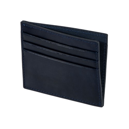 Картхолдер для 6 пластиковых карт с RFID-защитой "Fabrizio", синий