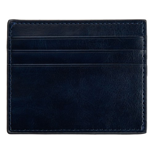 Картхолдер для 6 пластиковых карт с RFID-защитой "Fabrizio", синий